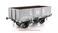 7F-051-051 Dapol 5 Plank Wagon LMS Grey 24372.